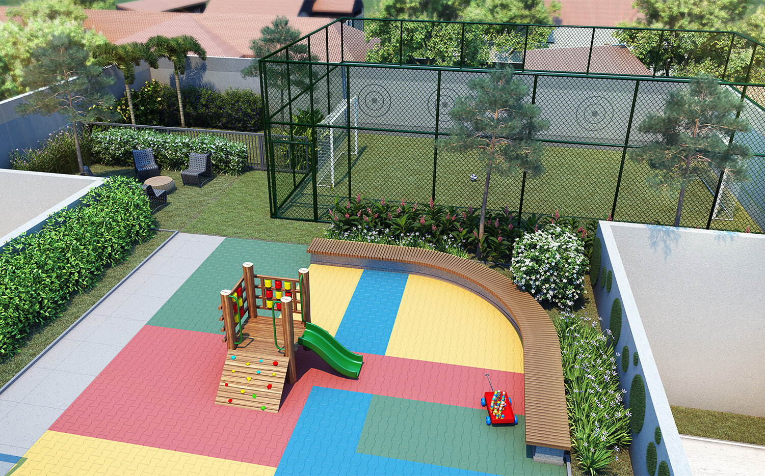 Quadra recreativa