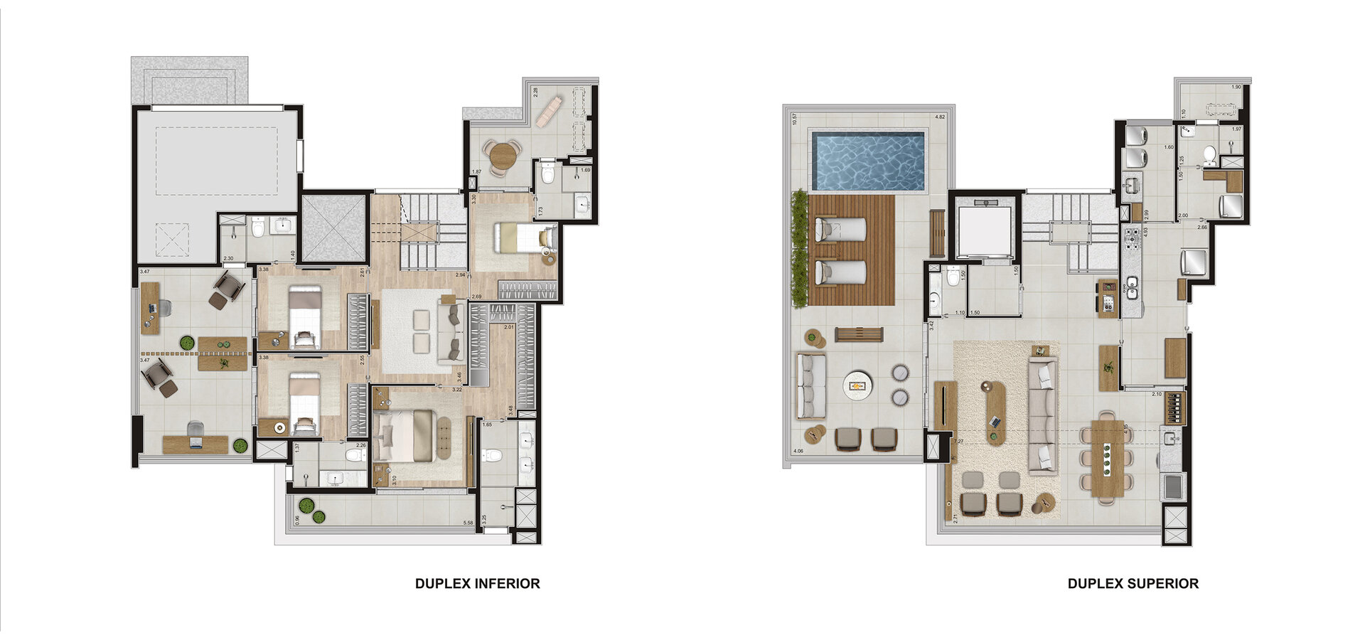 Cobertura Duplex 290m²